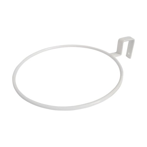 suporte de trelica branco para vaso autoirrigavel medio raiz