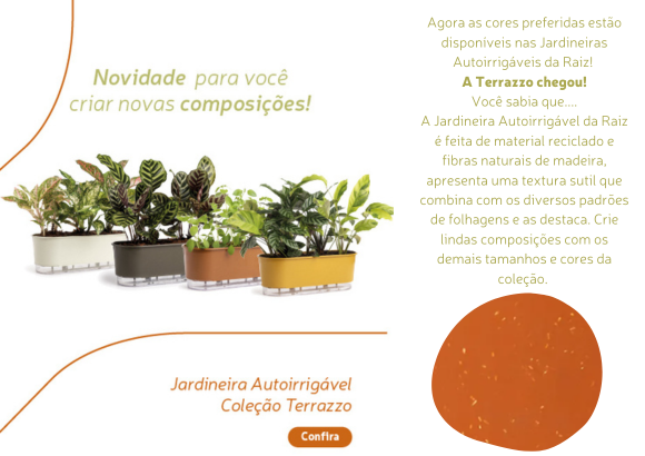 banner novidade terrazzo raiz vasos