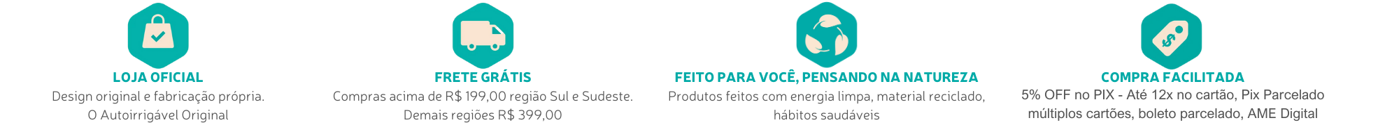 compra facilitada 5 off no pix raiz vasos
